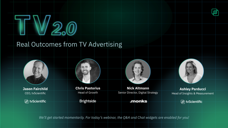 TV 2.0–Drive Better Outcomes with the Next Evolution in TV Advertising